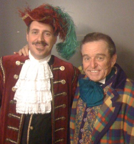 Frank Sheftel and Jerry opening night Cinderella